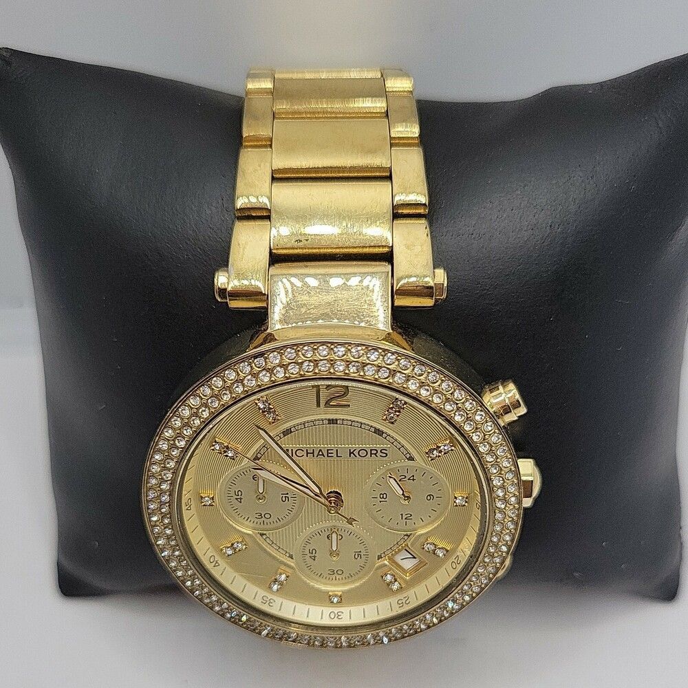 Michael Kors MK5354 Women's Stainless Steel Analog Dial Quartz Wrist Watch AM317 - Picture 5 of 11